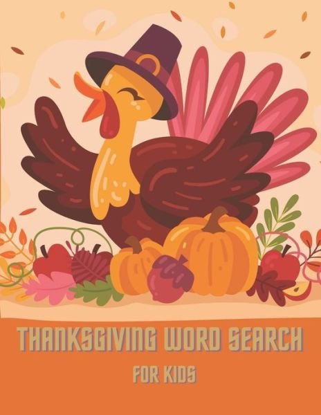 Cover for 8333 Publishing · Thanksgiving Word Search For Kids (Paperback Book) (2020)