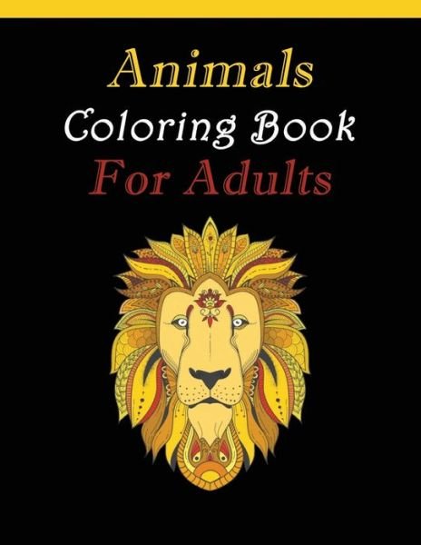 Cover for Mandala Coloring Book · Animals Coloring Book For Adults (Pocketbok) (2020)