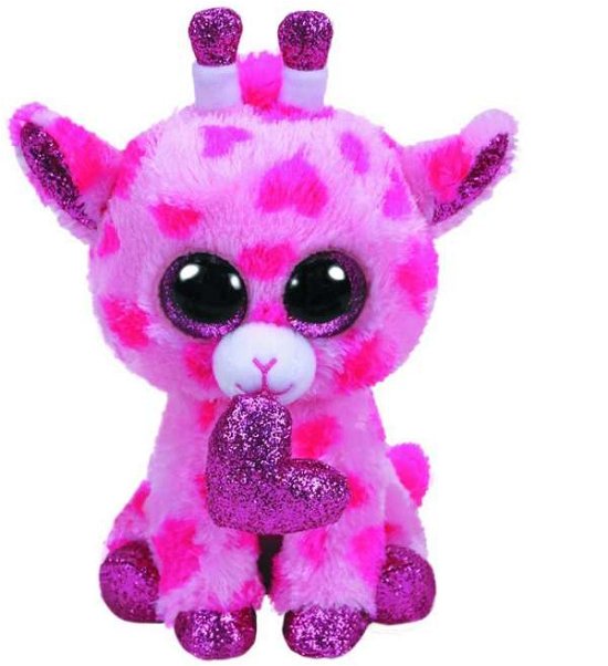 Cover for Carletto · 36660 - Ty - Giraffe Mit Herz - 15cm - Sweetums - Pink (Toys)