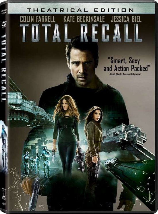 Cover for Total Recall (DVD) (2012)