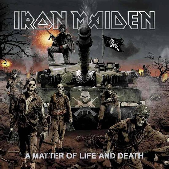 Cover for Iron Maiden · A Matter of Life and Death (CD) [Reissue edition] (2019)