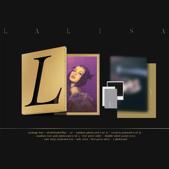 Lalisa (Maxi-single / Gold Book) - LISA (BLACKPINK) - Música - POP - 0602438890606 - 28 de janeiro de 2022
