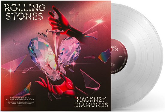 Cover for The Rolling Stones · Hackney Diamonds (LP) [Limited Crystal Clear Vinyl edition] (2023)