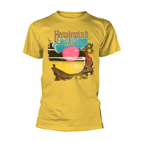 Cover for Hawkwind · Warrior on the Edge of Time (Yellow) (T-shirt) [size XL] (2014)