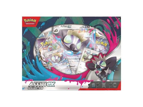 Pokémon TCG EX-Kollektion Affiti *Deutsche Version -  - Merchandise - Pokemon - 0820650458606 - April 9, 2024