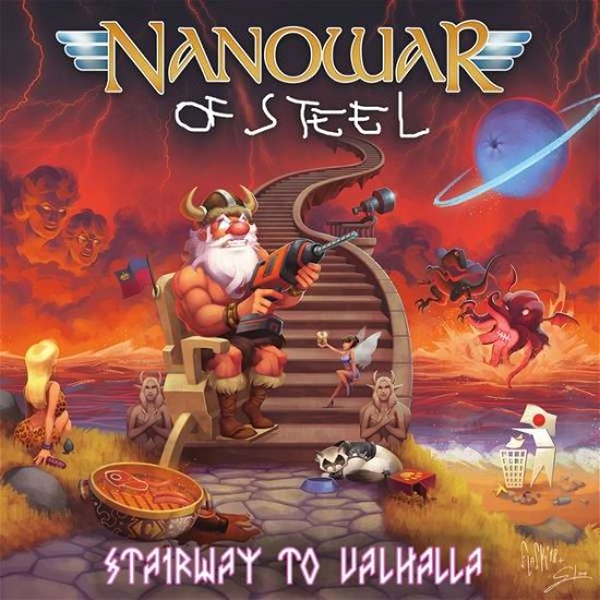Cover for Nanowar Of Steel · Stairway To Valhalla (CD) [Digipak] (2020)