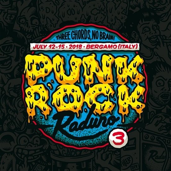 Cover for Punk Rock Raduno Vol.3 (LP) (2018)