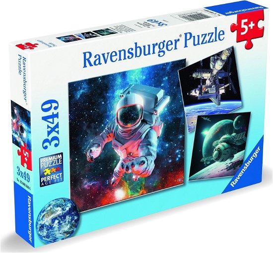 Cover for Ravensburger · Legpuzzel Ruimte 3x49st. (Toys)