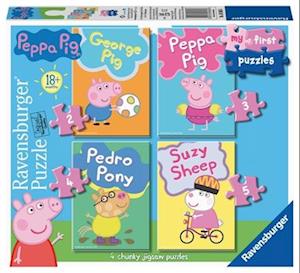 Cover for Ravensburger · Ravensburger My First Puzzles: Peppa Pig (06960) (MERCH) (2024)