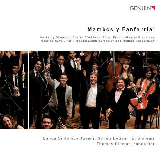 Cover for D'addona / Banda Sinfonica Juvenil Simon Bolivar · Mambos Y Fanfarria (CD) (2013)
