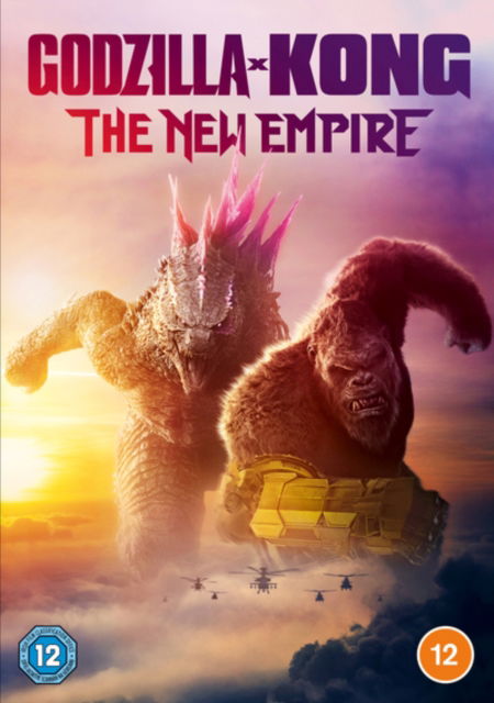 Cover for Adam Wingard · Godzilla X Kong The New Empire (DVD) (2024)