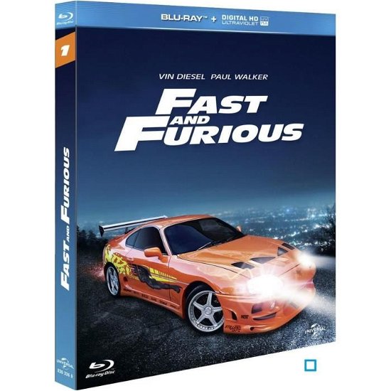 Cover for Paul Walker · Fast and furious 1 [Blu-ray] [FR Import] (Blu-Ray)