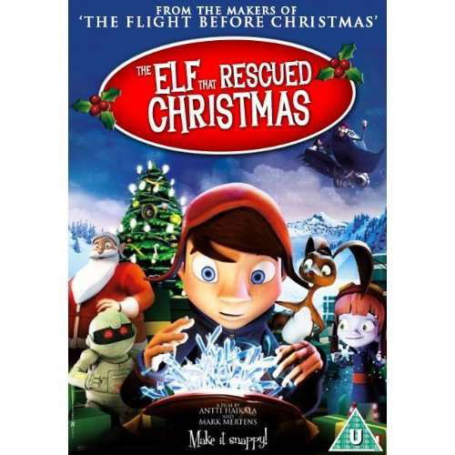Cover for The Elf That Rescued Christmas (DVD) (2012)