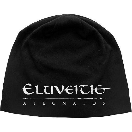 Cover for Eluveitie · Eluveitie Unisex Beanie Hat: Ategnatos (Klær) [Black - Unisex edition]