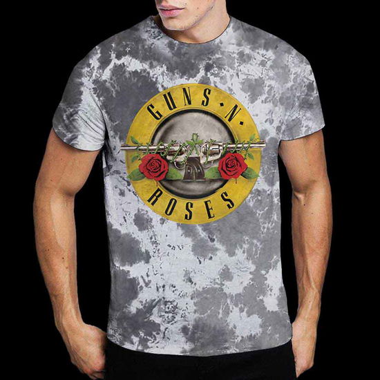 Cover for Guns N Roses · Guns N' Roses Unisex T-Shirt: Classic Logo (Wash Collection) (T-shirt) [size XL] [White - Unisex edition]