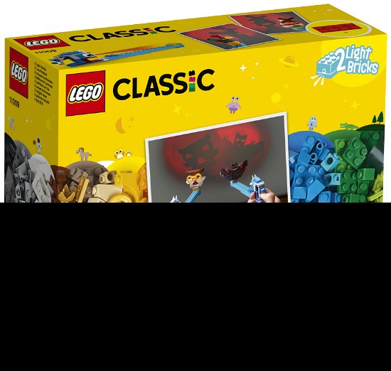 Cover for Lego Bausteine · Stenen en lichten Lego (11009) (Leketøy) (2021)