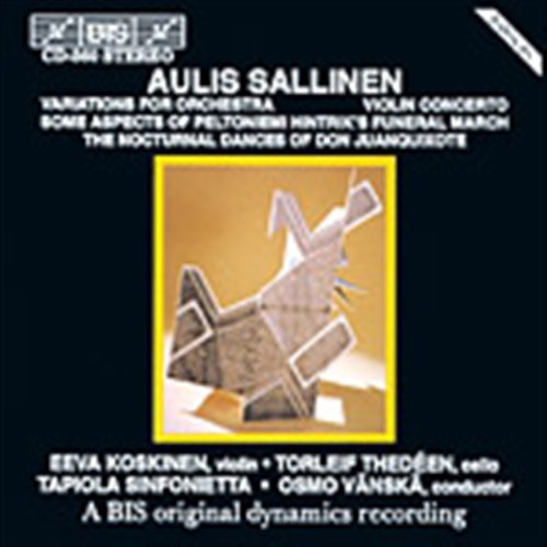 Cover for Sallinen / Vanska / Tapiola Sinfonietta · Variations for Orchestra Op8 (CD) (1994)