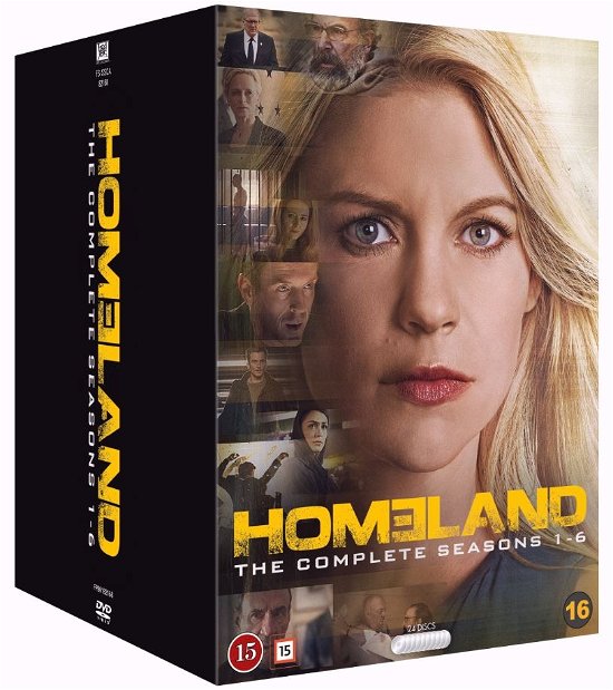 Cover for Homeland · Season 1-6 Box-set (DVD) (2017)