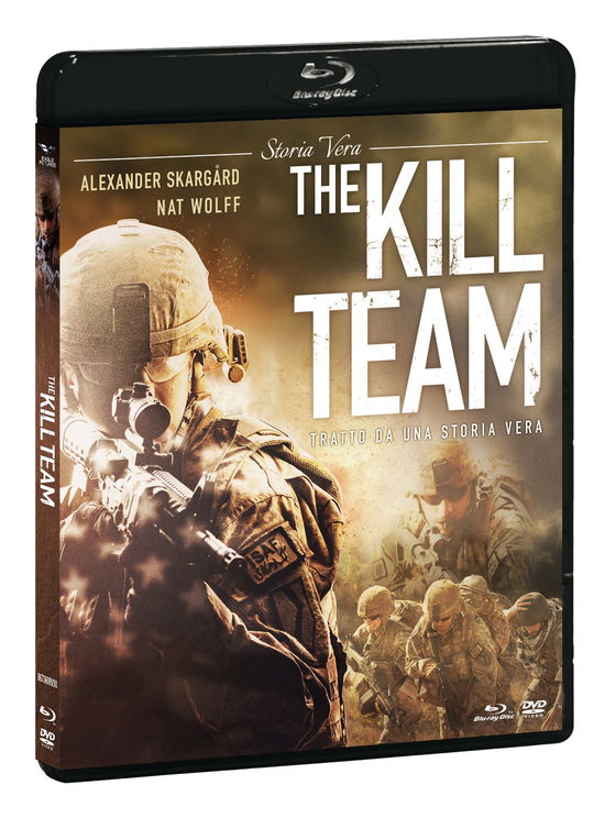 Cover for Rob Morrow,alexander Skarsgard,nat Wolff · The Kill Team Combo (Br+Dv) (DVD/Blu-ray) (2020)