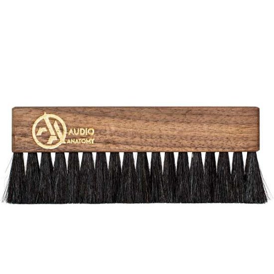 Cover for Music Protection · Walnut Wood Brush with Antistatic Goat and Nylon Fiber - Deluxe Dry &amp; Wet Cleaning - Audio Anato (ACCESSORY) (2022)