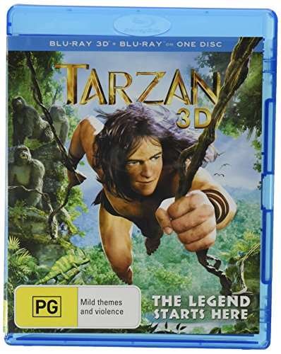 Cover for Tarzan 3D (Blu-ray) (2014)