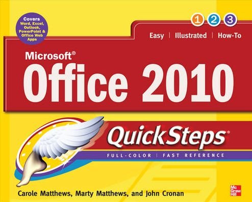 Cover for Carole Matthews · Microsoft Office 2010 QuickSteps - QuickSteps (Pocketbok) [Ed edition] (2010)