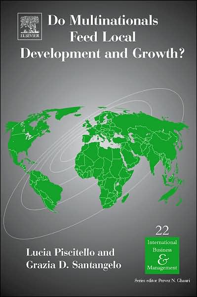 Cover for Do Multinationals Feed Local Development and Growth? - International Business and Management (Hardcover Book) (2007)