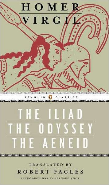 Cover for Homer · The Iliad, The Odyssey, and The Aeneid Box Set: (Bok) [Penguin Classics Deluxe edition] (2009)
