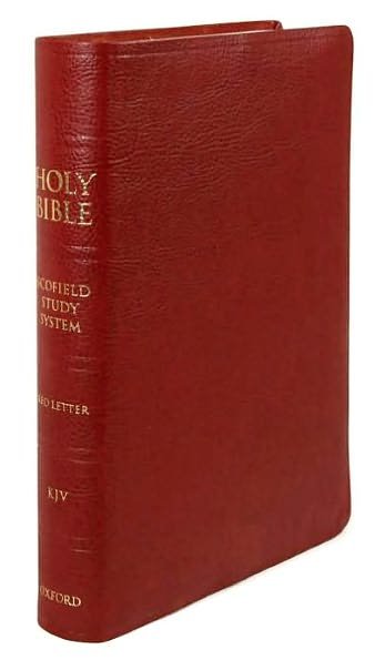 Cover for Oxford University Press · Scofield Study Bible III-KJV (Læderbog) [Burgundy] (2003)