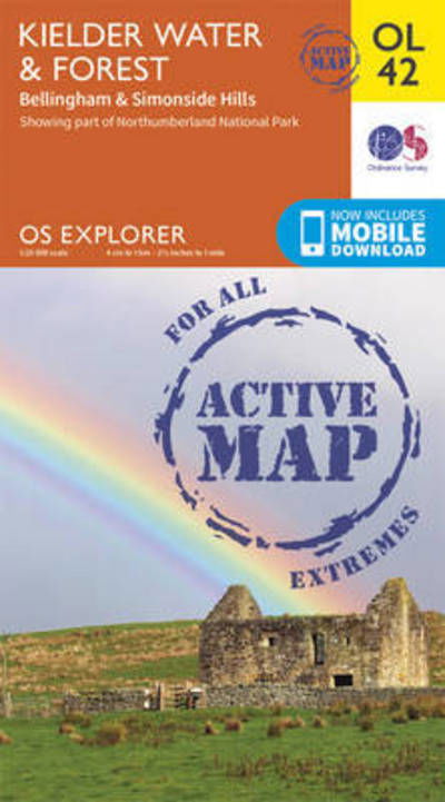 Cover for Ordnance Survey · Kielder Water &amp; Forest, Bellingham &amp; Simonside Hills - OS Explorer Map Active (Map) [May 2015 edition] (2015)