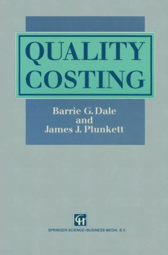 Barrie G. Dale · Quality Costing (Paperback Book) [1991 edition] (1991)