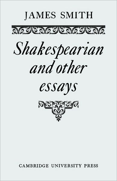 Cover for James Smith · Shakespearian and Other Essays (Pocketbok) (2010)