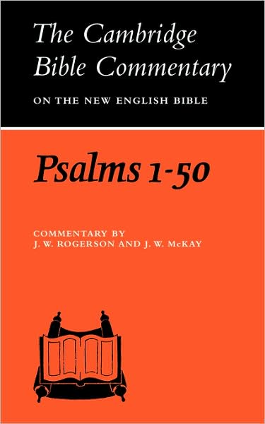 Cover for J. W. Rogerson · Psalms 1-50 - Cambridge Bible Commentaries on the Old Testament (Paperback Book) (1977)