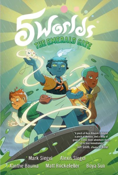 5 Worlds Book 5: The Emerald Gate - 5 Worlds - Mark Siegel - Bücher - Random House USA Inc - 9780593120606 - 18. Januar 2022