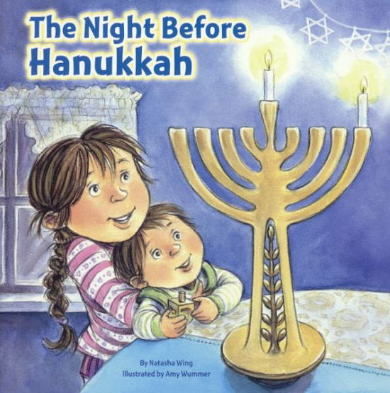 Cover for Natasha Wing · The Night Before Hanukkah (Hardcover Book) (2014)