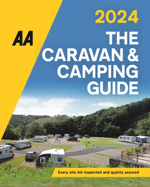 Cover for AA Caravan &amp; Camping Guide 2024 (Paperback Book) [56 New edition] (2023)