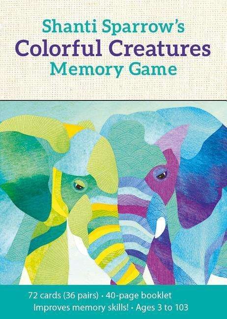 Shanti Sparrow's Colorful Creatures Memory Game - Shanti Sparrow - Juego de mesa - Pomegranate Communications Inc,US - 9780764979606 - 15 de junio de 2017