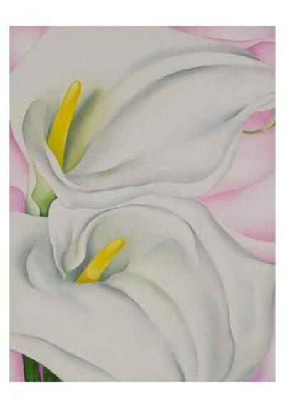 Cover for Georgia O'Keeffe · Georgiea O'Keeffe Two Calla Lilies on Pink (N/A) (2018)