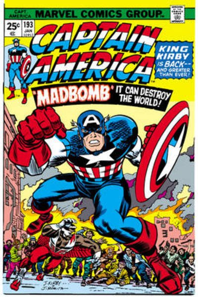 Cover for Jack Kirby · Captain America By Jack Kirby Omnibus (Hardcover Book) (2011)
