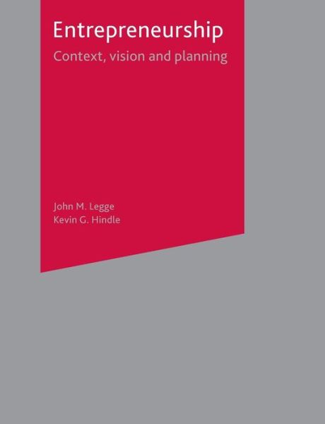 Cover for David Rae · Entrepreneurship From Opportunity to Action - Context  Vision and Planning (N/A) (2004)