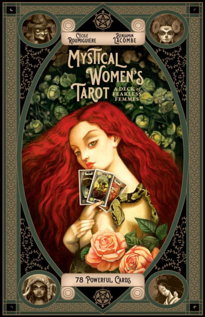 Cover for Cecile Roumiguiere · Mystical Women's Tarot: A Deck of Fearless Femmes (Cartas de oráculo/tarô) (2025)