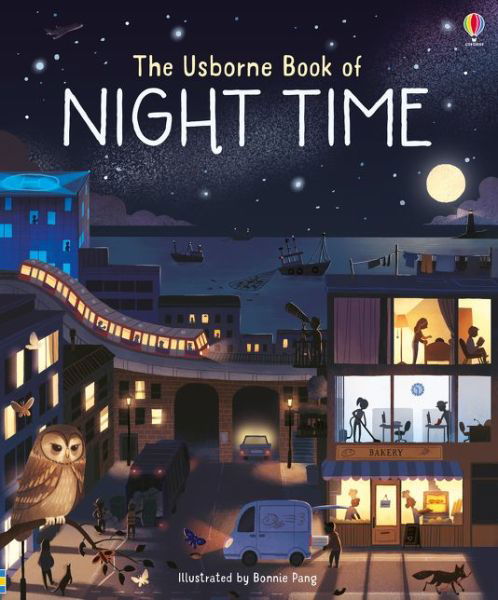 Cover for Laura Cowan · Usborne Book of Night Time - Picture Books (Hardcover Book) (2018)