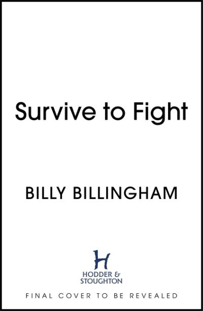 Cover for Billy Billingham · Survive to Fight - Matt Mason (Hardcover Book) (2022)