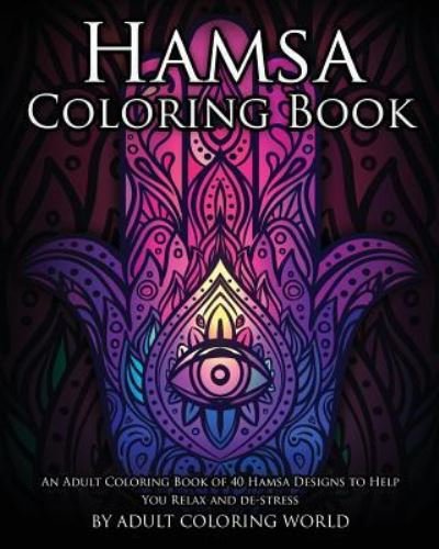 Cover for Adult Coloring World · Hamsa Coloring Book (Pocketbok) (2016)