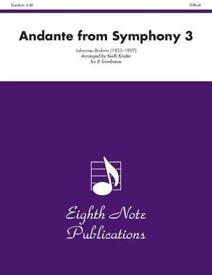 Cover for Johannes Brahms · Andante (Sheet music) (2012)
