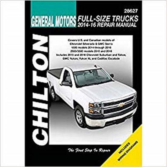Cover for Haynes Publishing · Chevrolet Silverado (Chilton): 2014-2016 (Paperback Bog) (2017)