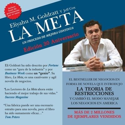 Cover for Eliyahu M Goldratt · La Meta (CD) (2017)