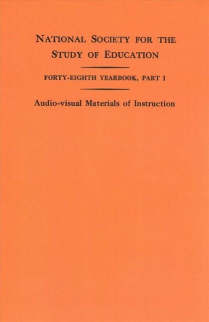 Cover for Nelson B Henry · National Society for the Study of Education Forty-Eighth Yearbook, Part I : (Pocketbok) (2017)