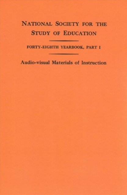 Cover for Nelson B Henry · National Society for the Study of Education Forty-Eighth Yearbook, Part I : (Paperback Bog) (2017)