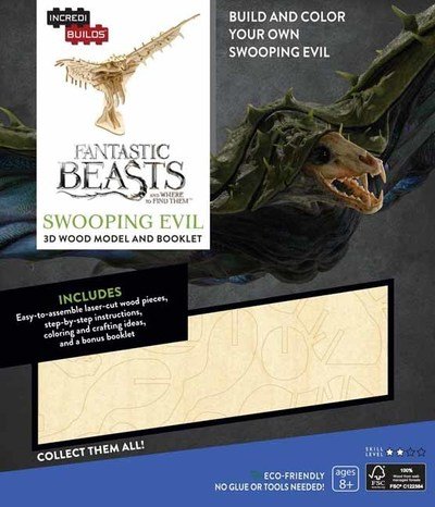 Cover for Jody Revenson · IncrediBuilds: Fantastic Beasts and Where to Find Them: Swooping Evil 3D Wood Model and Booklet - Incredibuilds (Bok) [Proprietary edition] (2016)